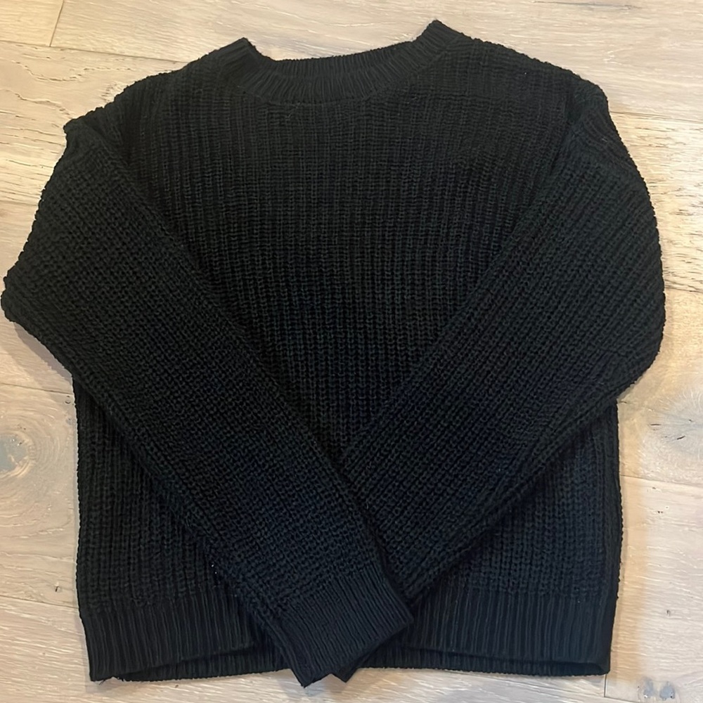 Black sweater
